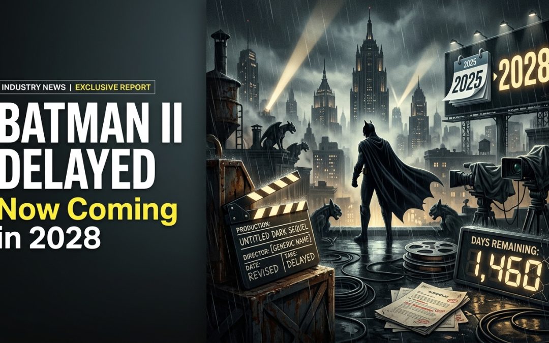 The Batman Part II Delayed Again — Now Set for 2028