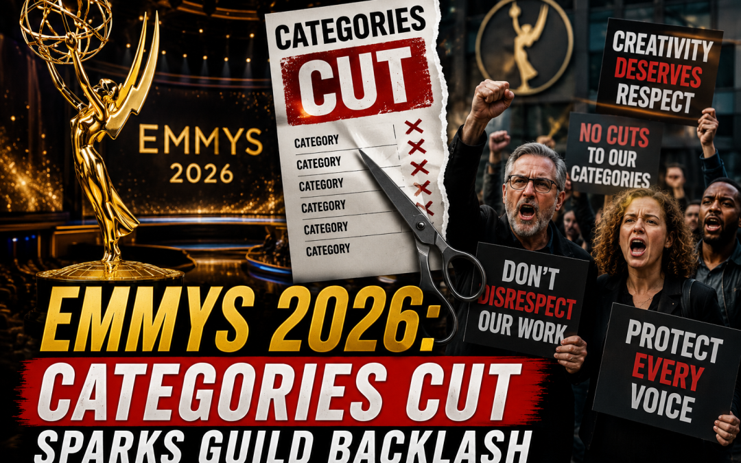 Emmys 2026: Categories Cut Sparks Guild Backlash