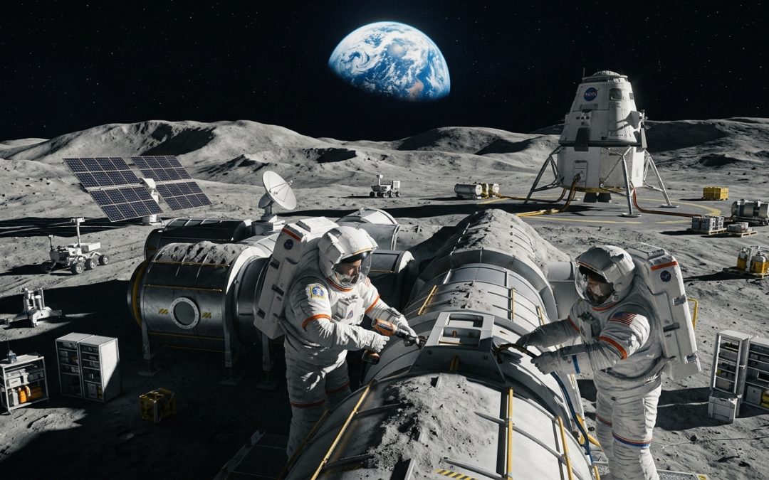 NASA Commits $600M to Four New Moon Base Missions