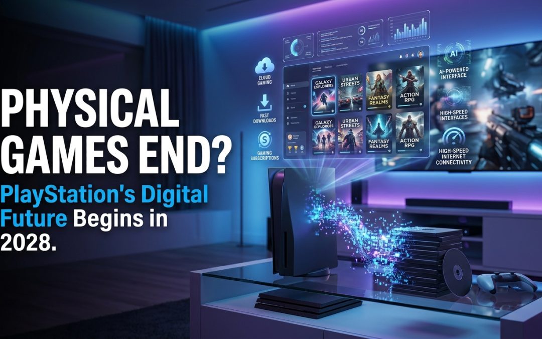 PlayStation Ends Physical Game Discs Starting 2028