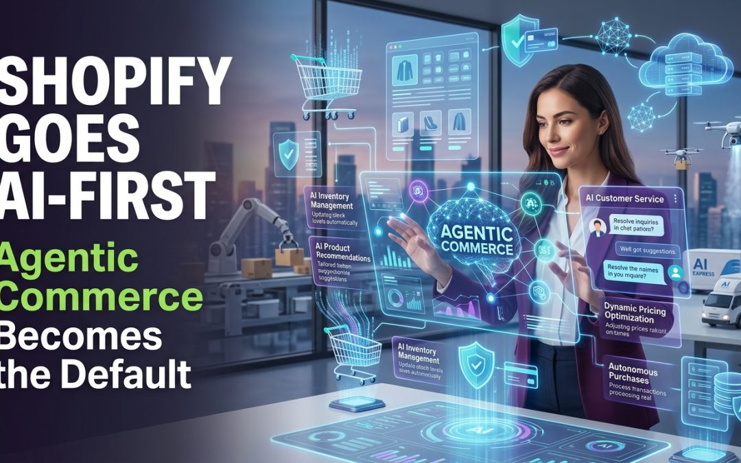Shopify Makes Agentic Commerce the Default in Summer ’26