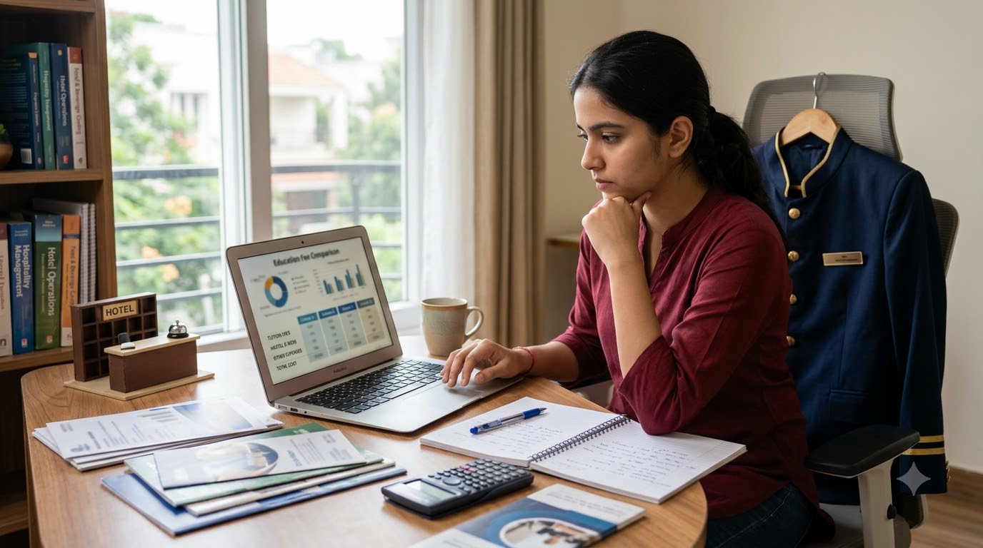 Hotel management colleges in Dehradun with fees